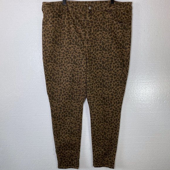 American Eagle Outfitters Denim - American Eagle Sz 22 Cheetah Print Hi-Rise Jegging